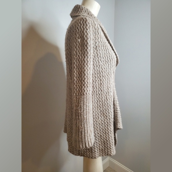 J. Jill Shawl Neck Collar Cardigan Alpaca Blend - Picture 2 of 7